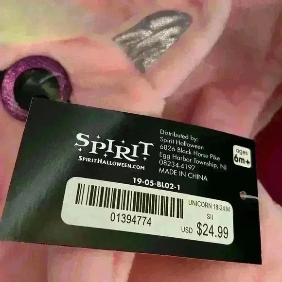 Spirit Halloween unicorn costume - Picture 6 of 6